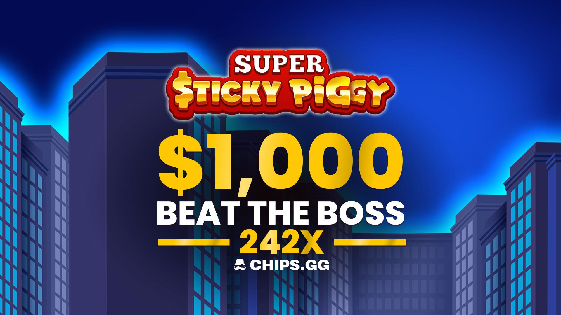 Super Sticky Piggy